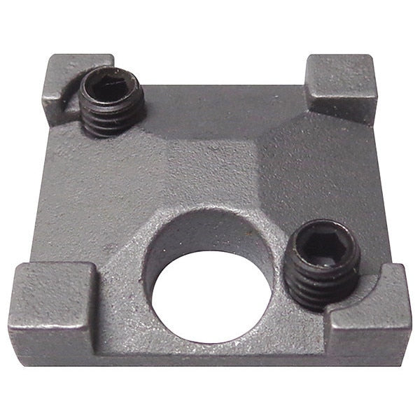 Spring Clip, Silver, Aluminum, 3-1/2 in. L