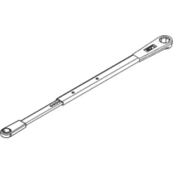 4040SE Series Fire/Life Safety Closers/Holders Arm Interior Matte Silver