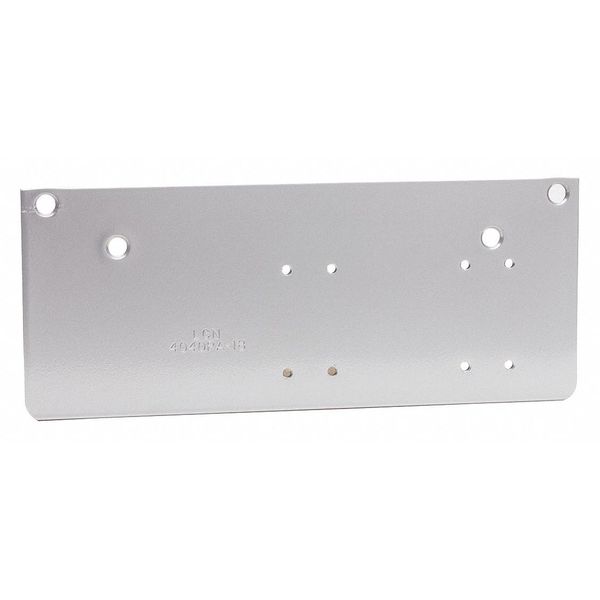 Drop Plate, Silver, Alum, 12-1/4 in. L