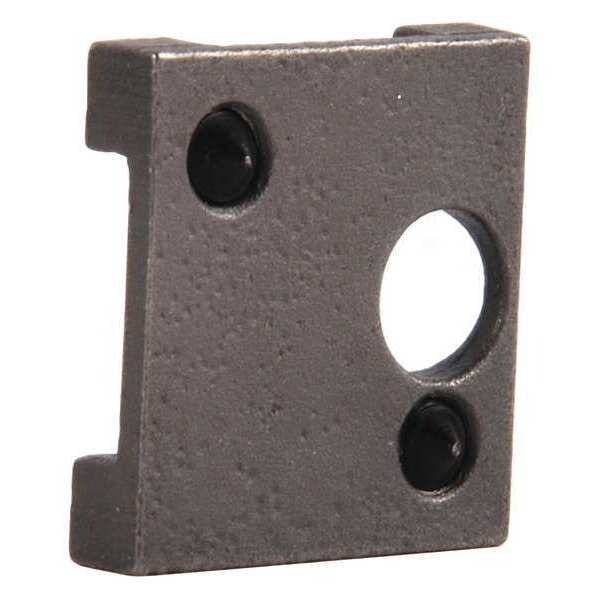 Hold Open Clip, Slvr, Alum, 3-1/2 in. L