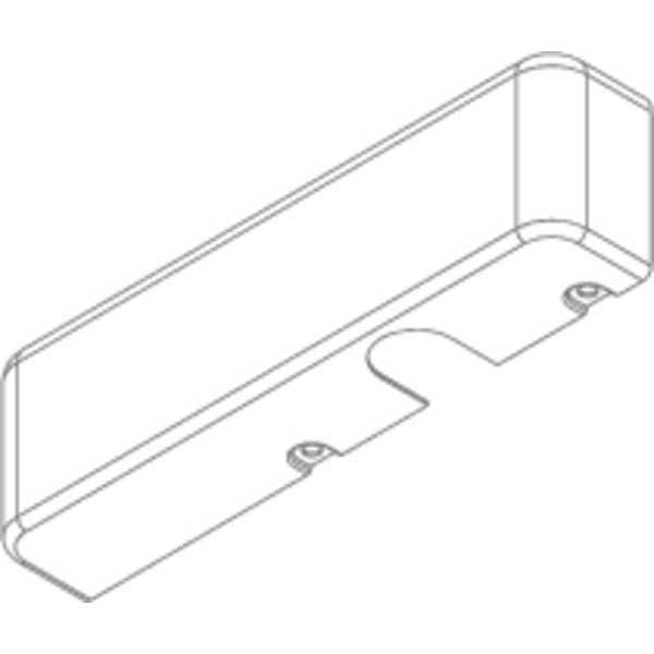 Standard Cover, Alum, 12-1/4 in. L, LH