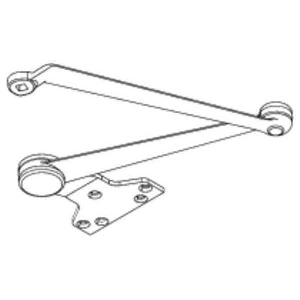 4030 Series Surface Mounted Closers Arm Interior and Exterior Matte Silver