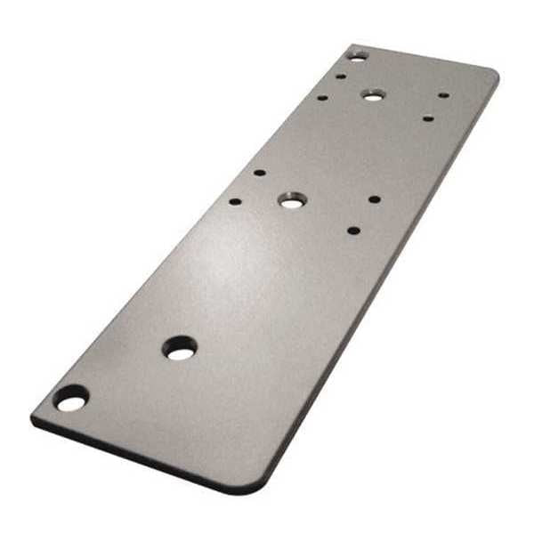 Drop Plate, Slvr, Alum, 12-1/4 in. L