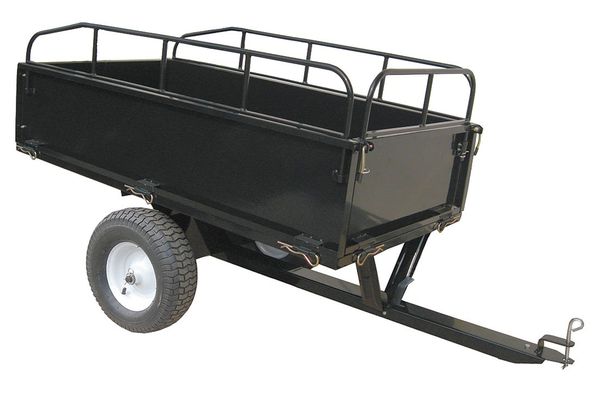 Dump Cart, 17 cu.ft., 1000 lb., Pneumatic