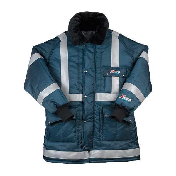 Insulated Jacket with Reflective Strips size S