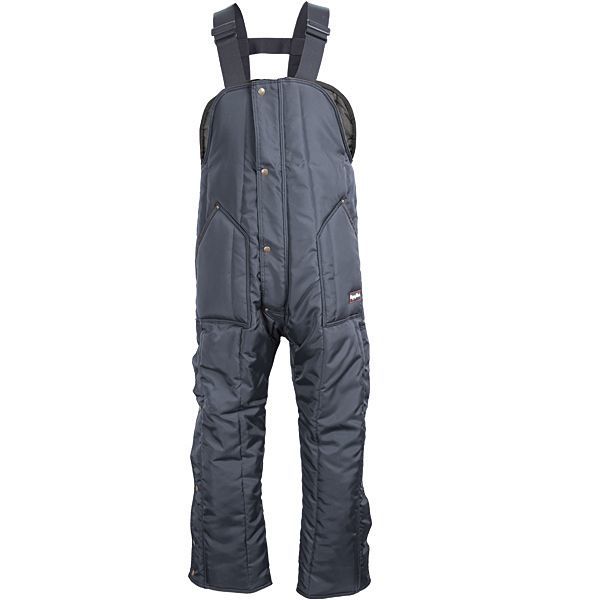 Bib Overalls, Navy, Size 46x29-1/2 In.