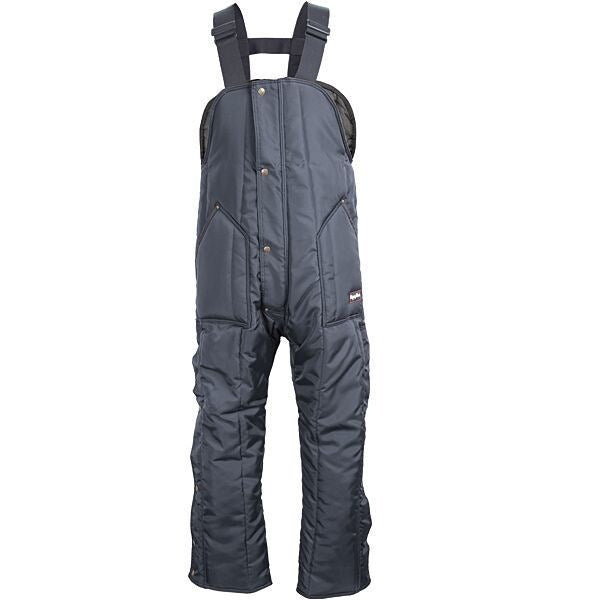 Bib Overalls, Navy, Size 42x29 In.