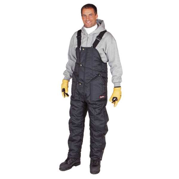Bib Overalls, Navy, Size 54x32-1/2 In.