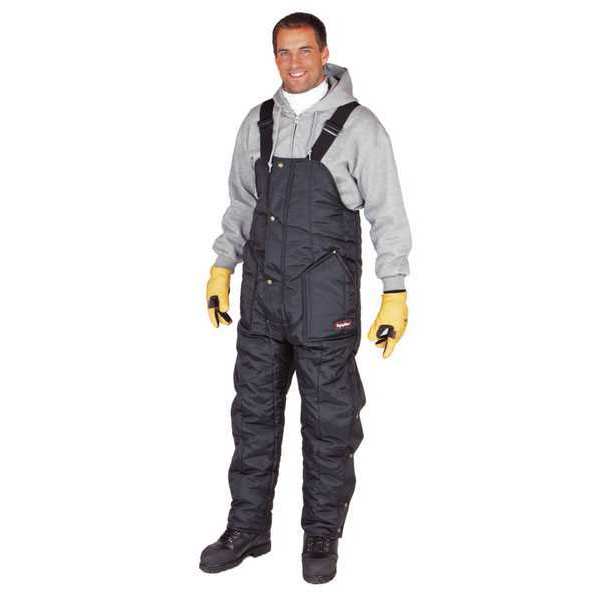 Bib Overalls, Navy, Size 46x29-1/2 In.