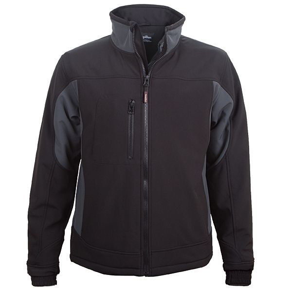 Men's Black Polyester Jacket size 4XL