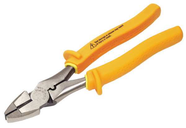9 3/4 in Linemans Plier, Steel