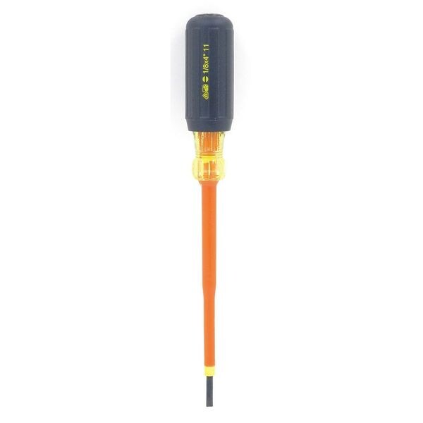 Insulated Screwdriver 1/8 in Round