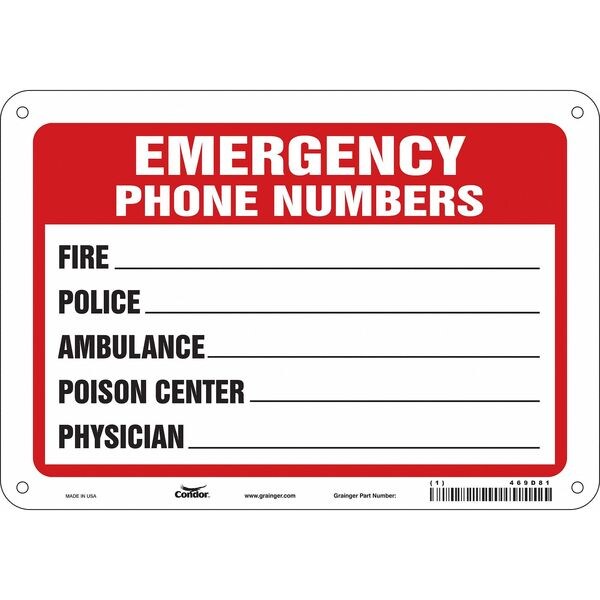 Safety Sign, 10