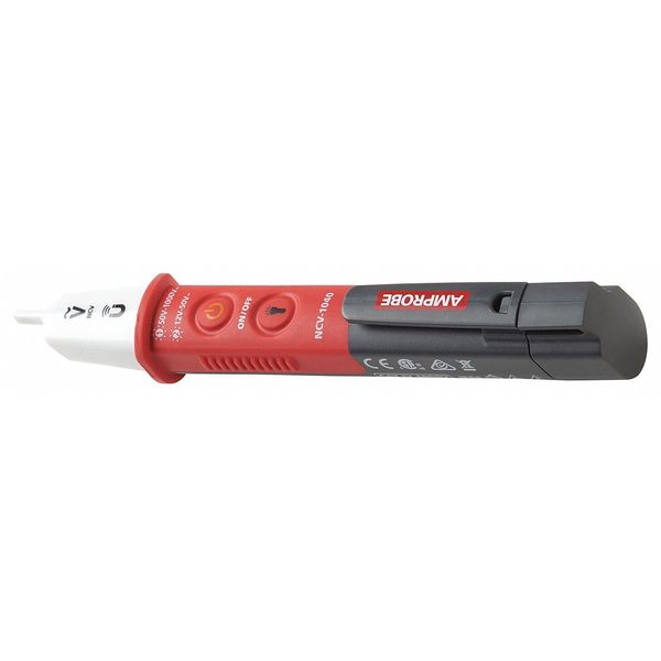 Non-Contact Voltage Detector, 12 to 1000V AC, 6 1/8 in Length, Audible, Visual Indication