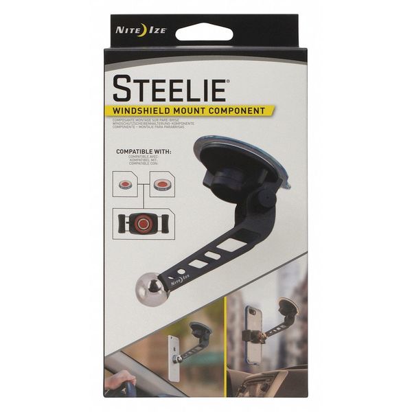 Cell Phone Windshield Mount, Black
