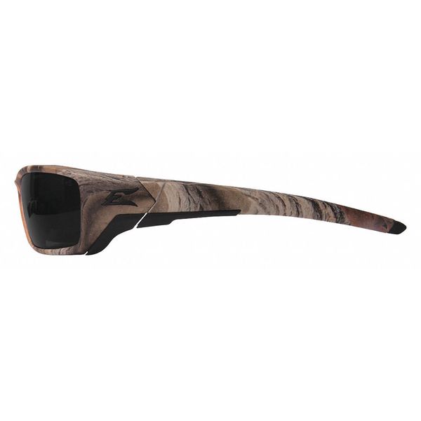 Polarized Safety Glasses, Traditional Smoke Polycarbonate Lens, Scratch-Resistant
