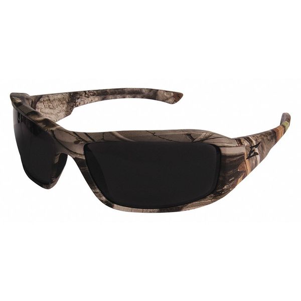 Safety Glasses, Traditional Smoke Polycarbonate Lens, Scratch-Resistant