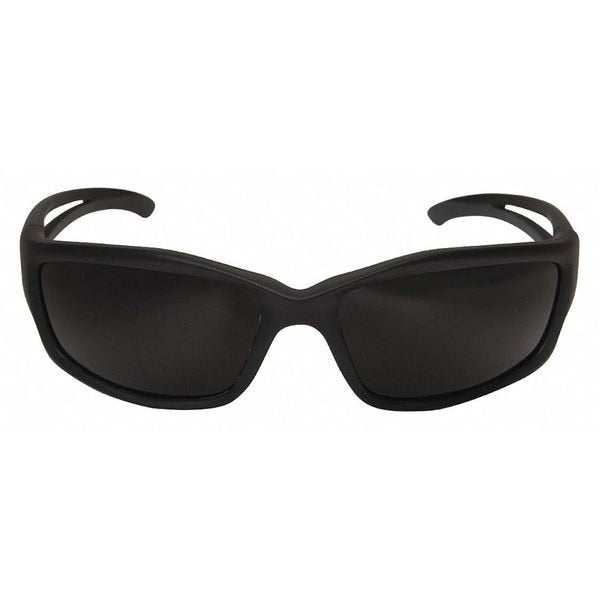 Safety Glasses, Traditional Smoke Polycarbonate Lens, Scratch-Resistant