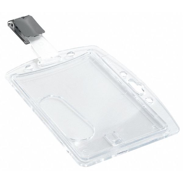 ID Badge Holder, Shell Style, PK25