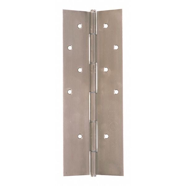 2 3/16 in W x 83 1/8 in H Brushed Stainless Steel Continuous Hinge