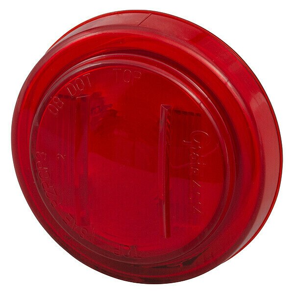 Clearance/Marker, 2.5In., PC Rated, LED, Red
