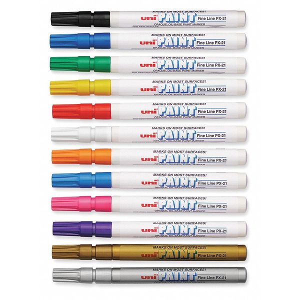 Industrial Marker, Fine Point, PK12