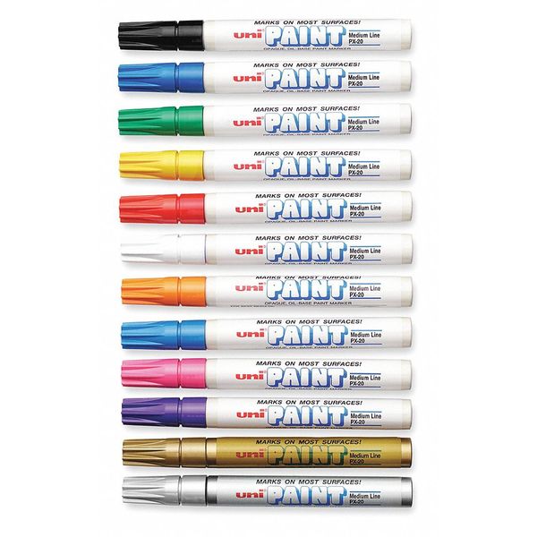 Industrial Marker, Medium Point, PK12