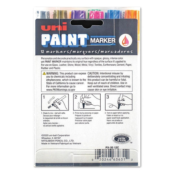 Industrial Marker, Medium Point, PK12