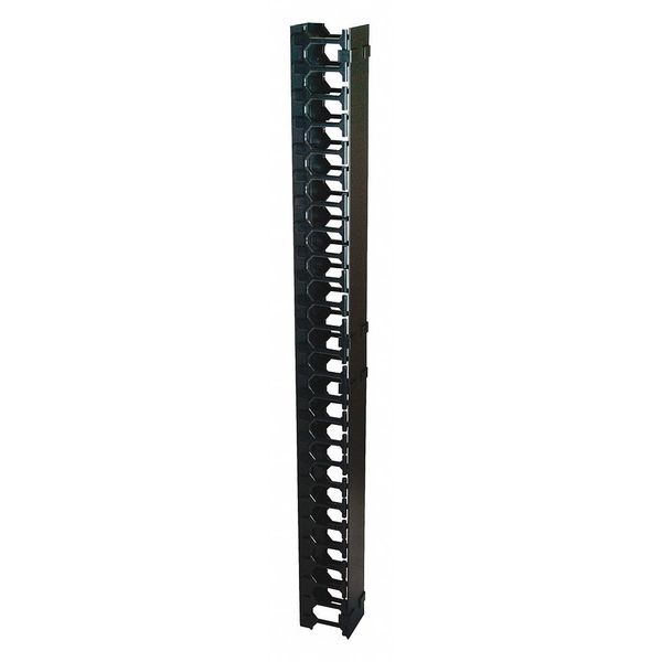 Vertical Cable Management for 27U Floor Cabinet