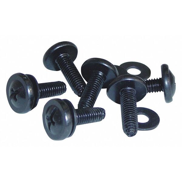 Rack Screws for Racks and Enclosures - Pack of 100 Screws