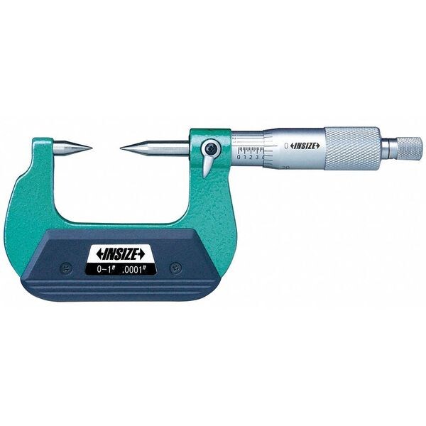 Point Micrometer, Ratchet Thimble