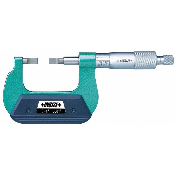 Blade Micrometer, Ratchet Thimble