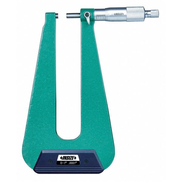 Sheet Metal Micrometer, Ratchet Thimble