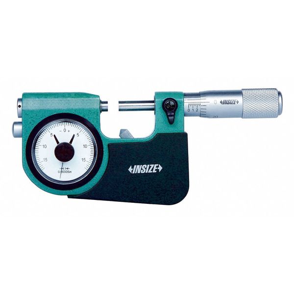 Indicating Micrometer, Flat Anvil, 0 to 1