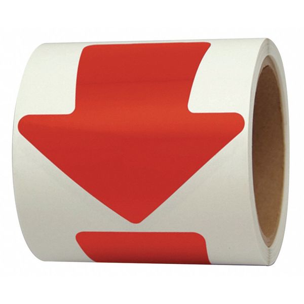 Marking Tape, Solid, Red, 4