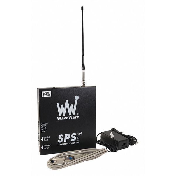 Paging System, 12V, Black
