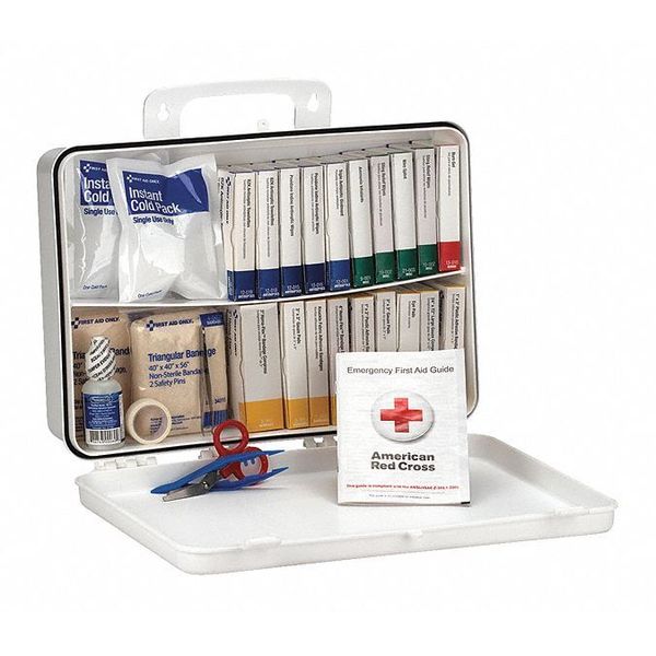 First Aid Kit, Plastic, 25 Person