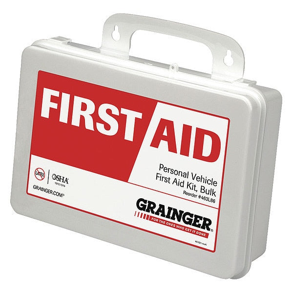 First Aid Kit, Plastic, 1 Person