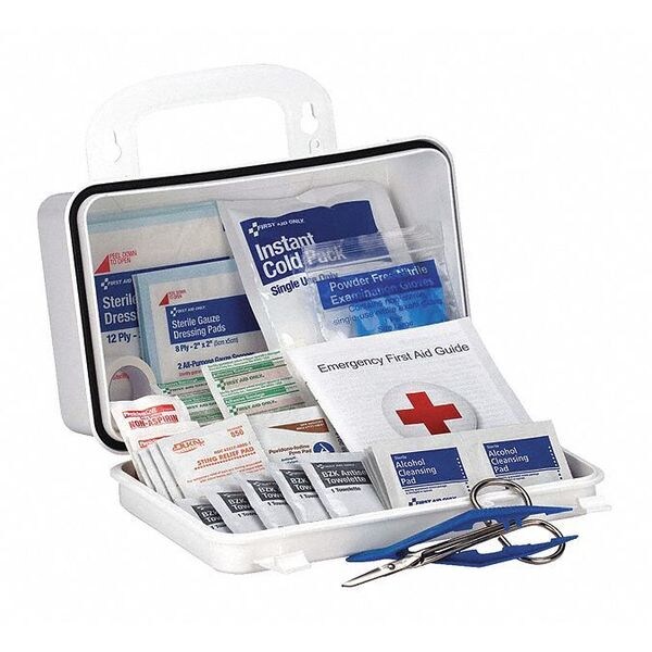 First Aid Kit, Plastic, 15 Person