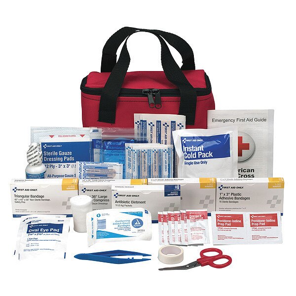 First Aid Kit, Fabric, 10 Person