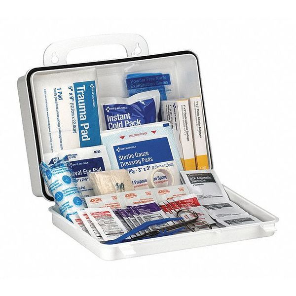 First Aid Kit, Plastic, 25 Person