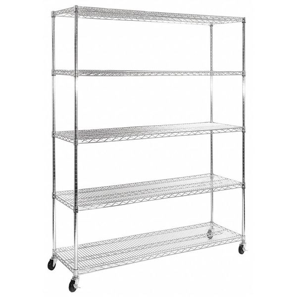 Wire Shelving Unit, 18