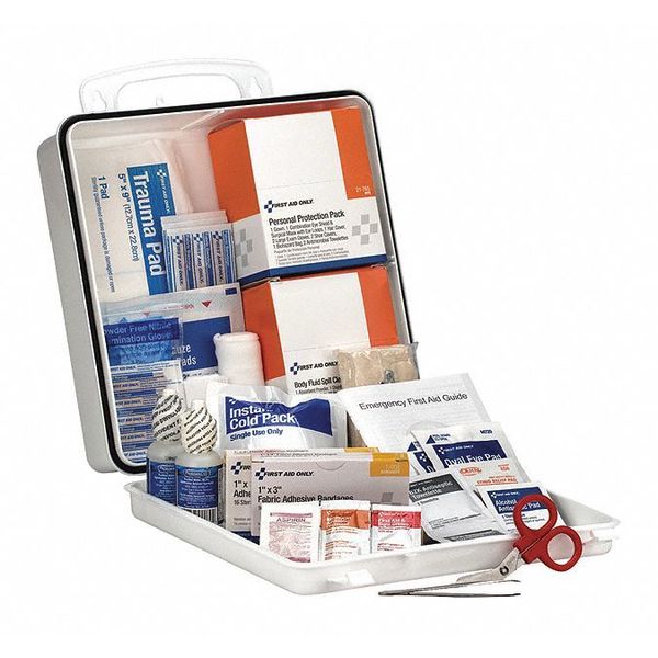 First Aid Kit, Plastic, 25 Person