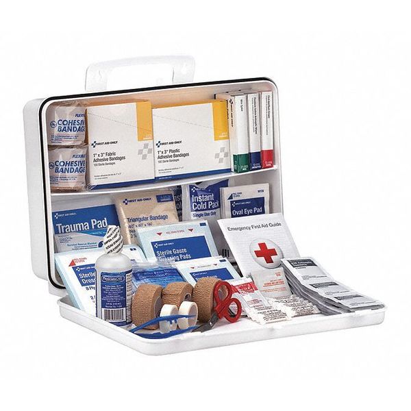 First Aid Kit, Plastic, 75 Person