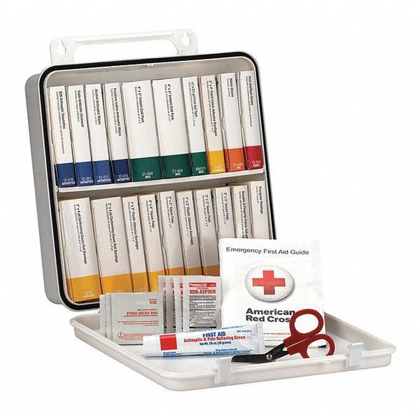 First Aid Kit, Plastic, 50 Person