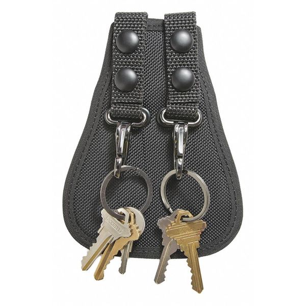 Duty Belt Accessory, Black, Holds Keys
