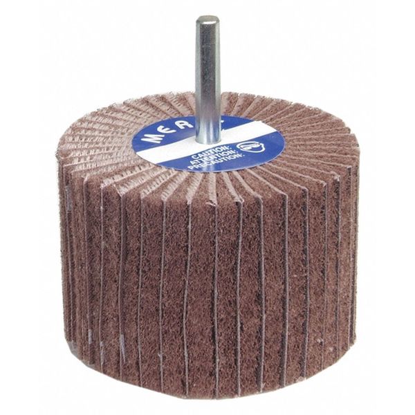 Mounted Flap Wheel, Straight, 4