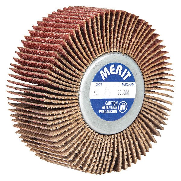 Mounted Flap Wheel, Threaded, 3