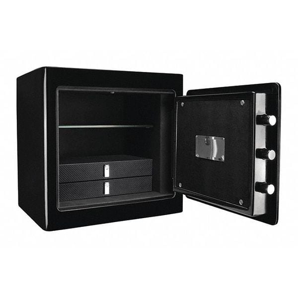 Fire Rated Jewelry Safe, 1.01 cu ft, 117 lb, 1/2 hr. Fire Rating