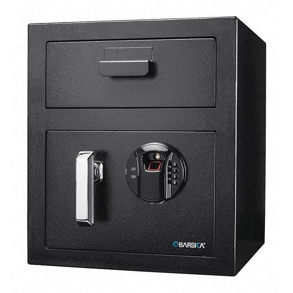 Depository Safe, with Biometric Keypad 41.7 lb, 0.72 cu ft, Steel